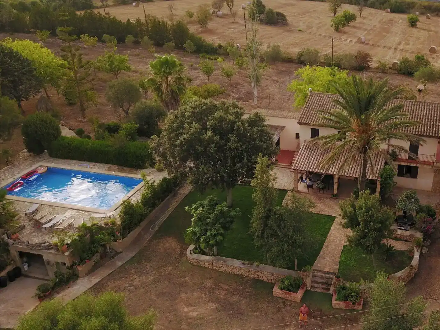 Garden of Houses for rent in Manacor  with Air Conditioner, Private garden and Storage room