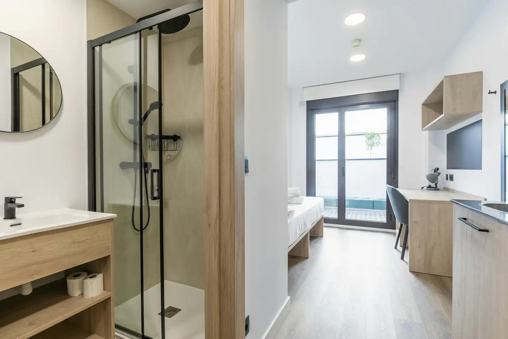 Schlafzimmer von Gebäude zur Miete in Madrid
