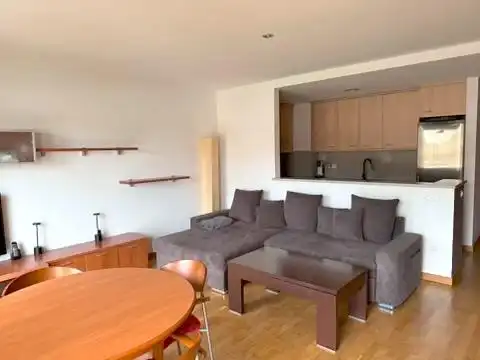 Living room of Apartments for sale in Roses  with Air Conditioner, Parquet flooring and Balcony