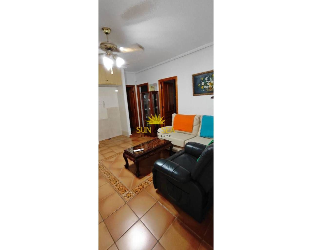 Living room of House or chalet for rent in Orihuela  with Air Conditioner, Heating and Terrace