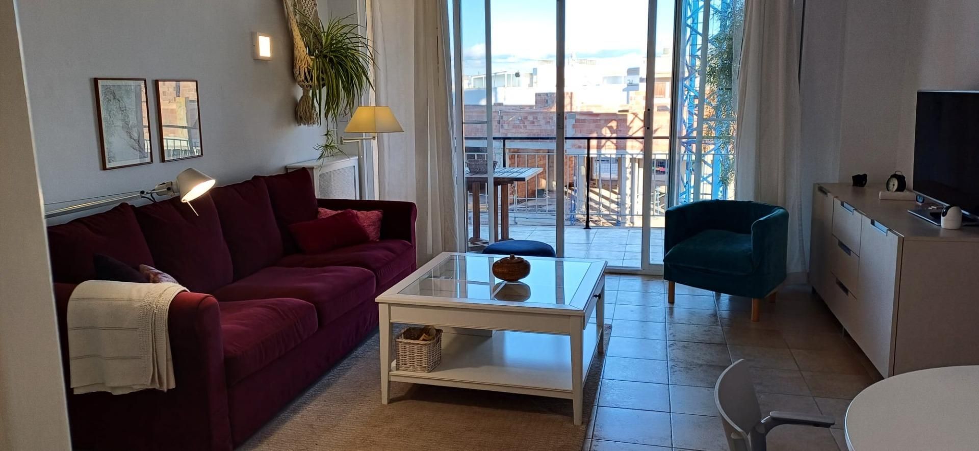 Living room of Flat to rent in  Palma de Mallorca  with Air Conditioner, Heating and Terrace