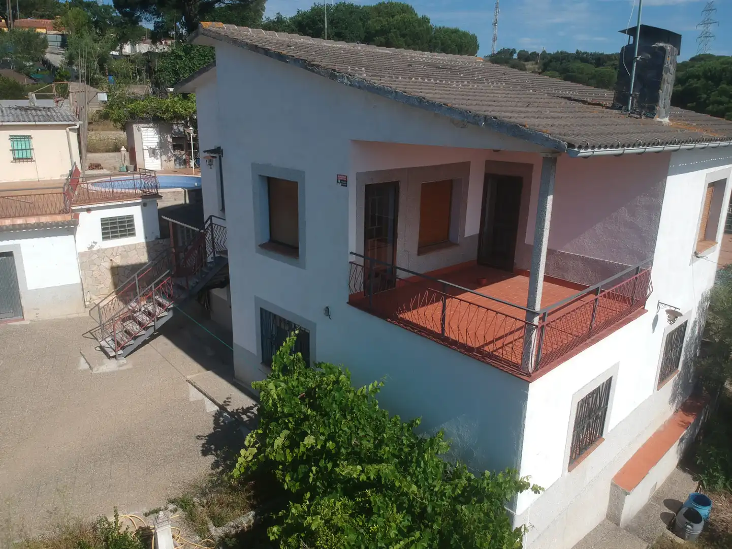Vista exterior de Casa o xalet en venda en Maçanet de la Selva amb Calefacció, Jardí privat i Terrassa
