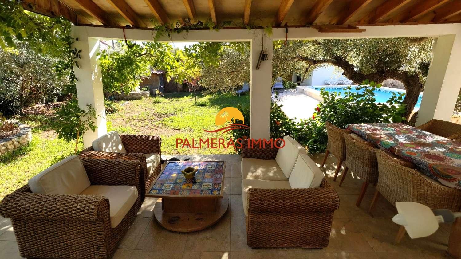 Terrassa de Casa o xalet en venda en L'Ametlla de Mar  amb Aire condicionat i Piscina