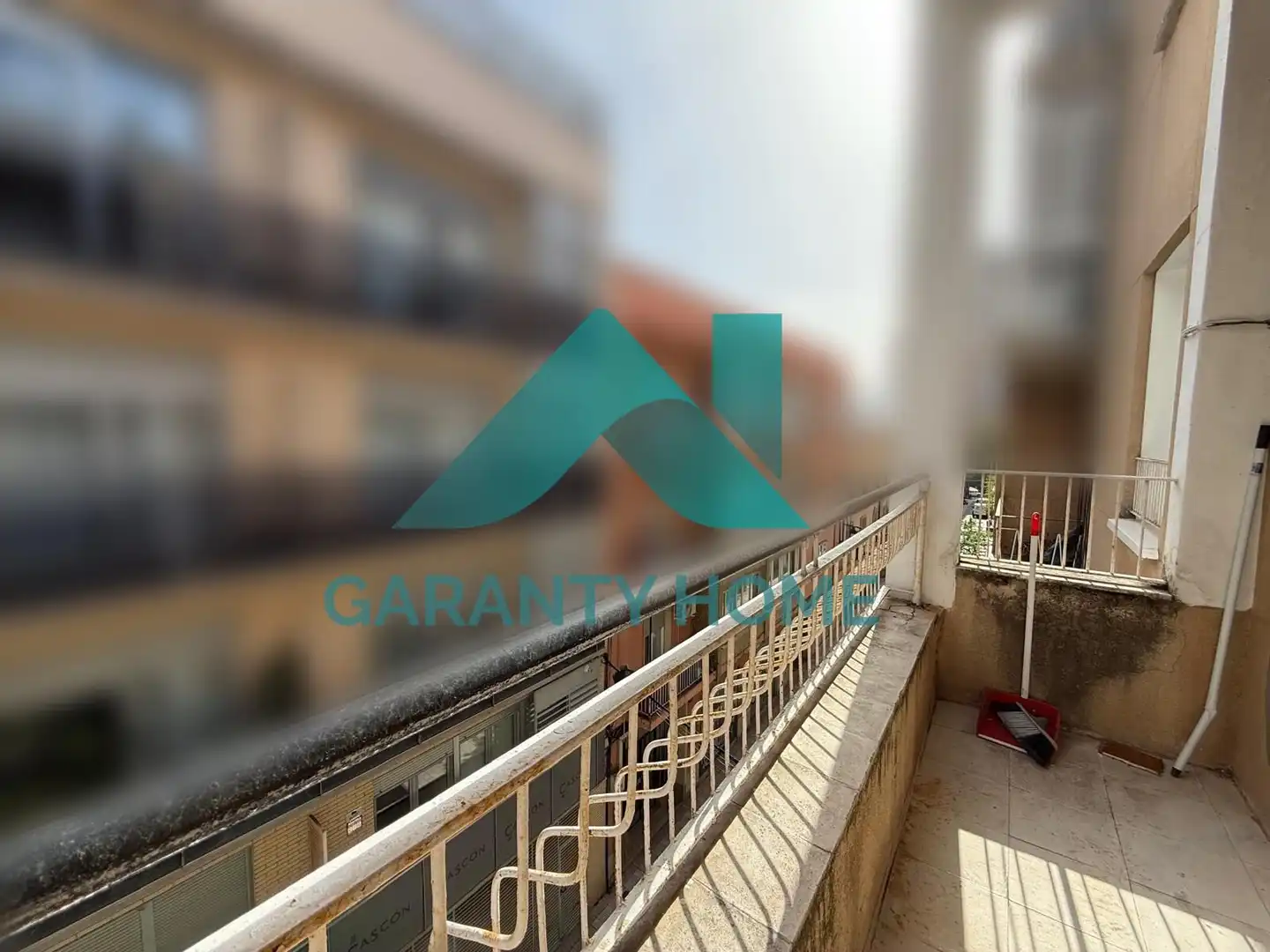 Balcony of Flat for sale in Cáceres  with Air Conditioner, Heating and Furnished