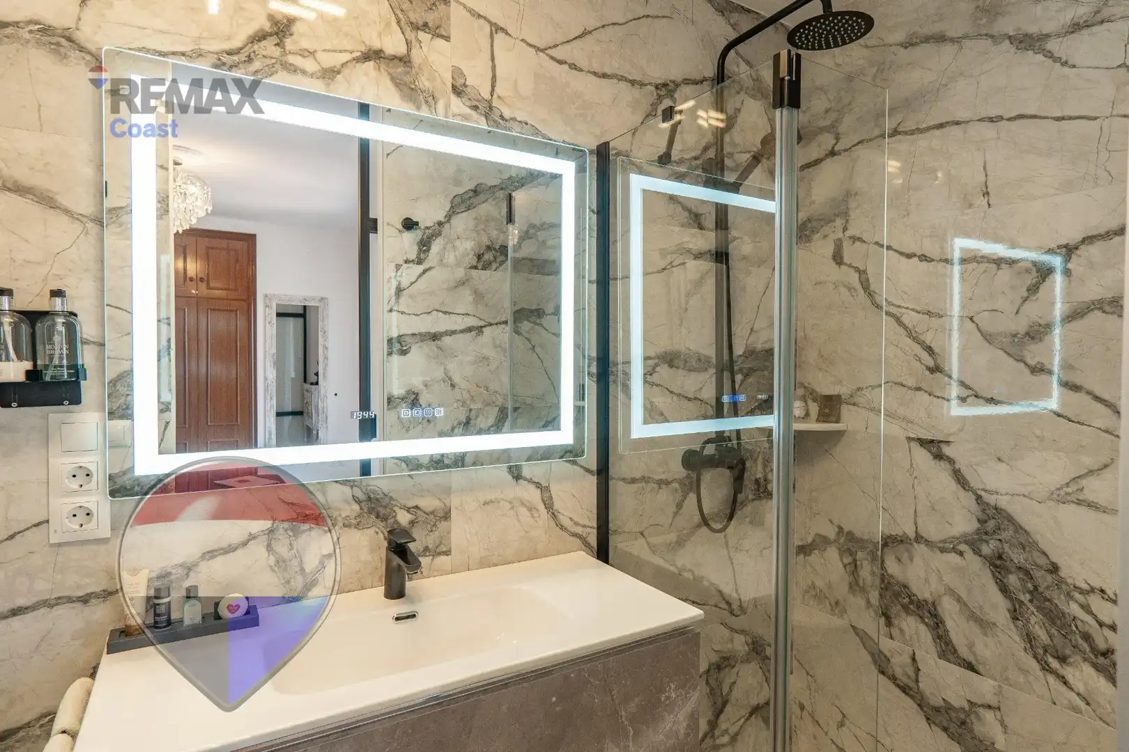 Baño de Casa o chalet en venta en Rincón de la Victoria con Aire acondicionado, Calefacción y Jardín privado