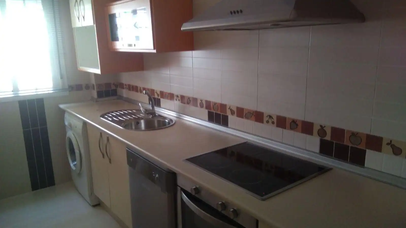 Cocina de Piso de alquiler en Málaga con Aire acondicionado, Calefacción y Terraza