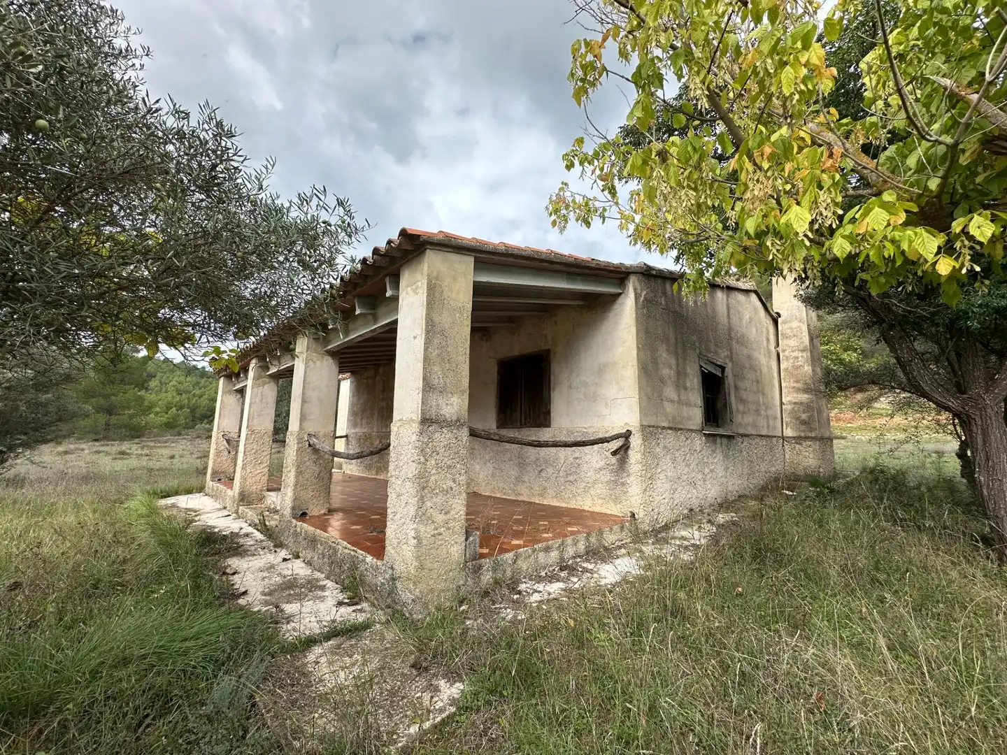 Vista exterior de Finca rústica en venta en Enguera