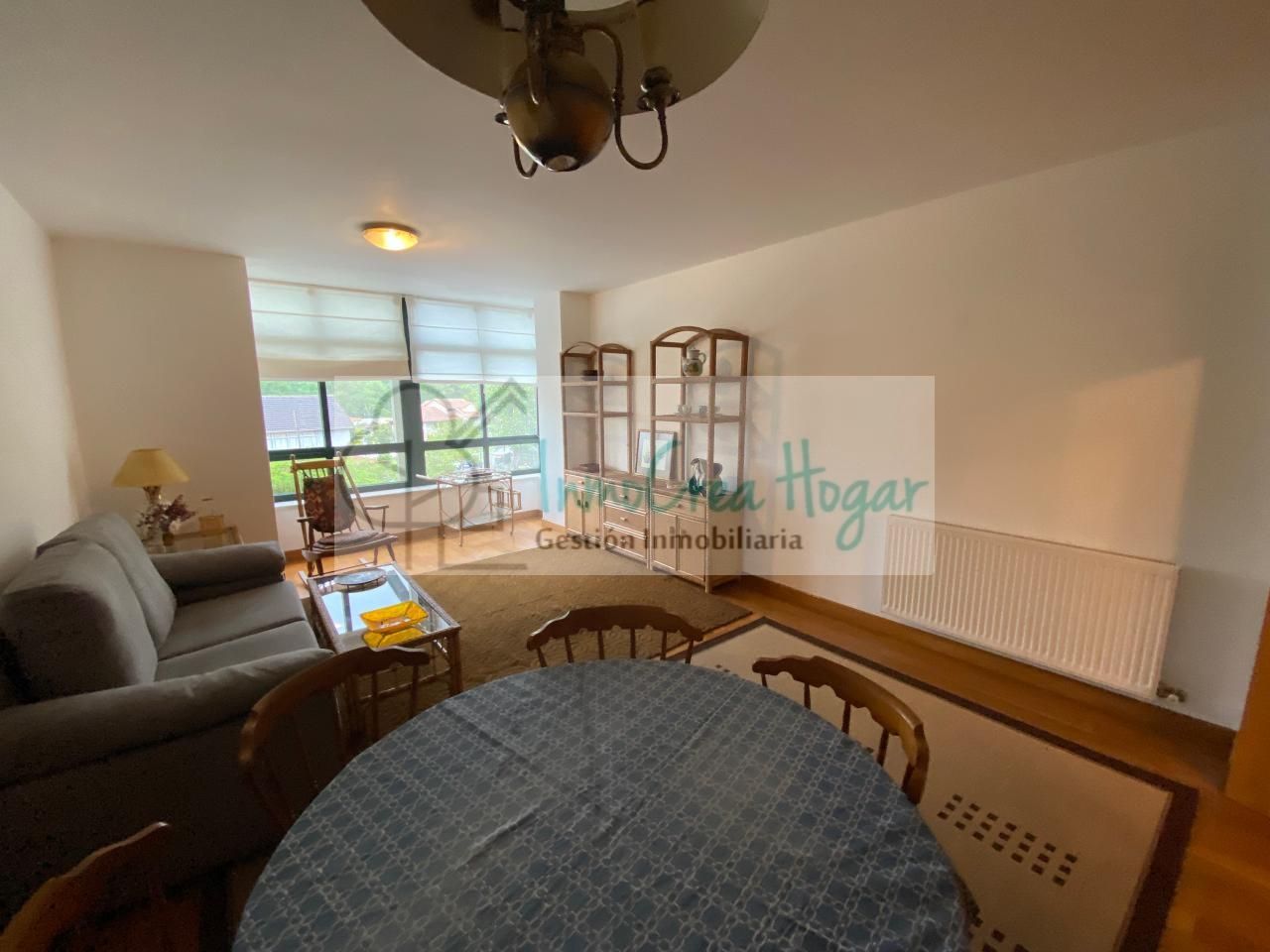 Living room of Flat for sale in Mondariz-Balneario  with Heating, Parquet flooring and Storage room