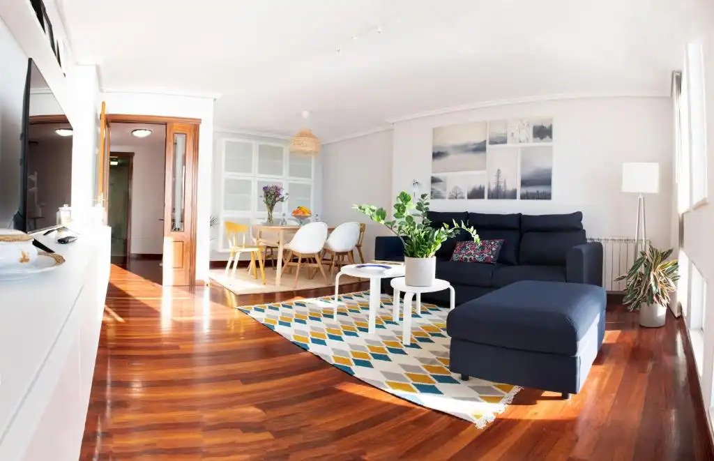 Sala de estar de Piso de alquiler en Monte Alto - Zalaeta - Atocha
