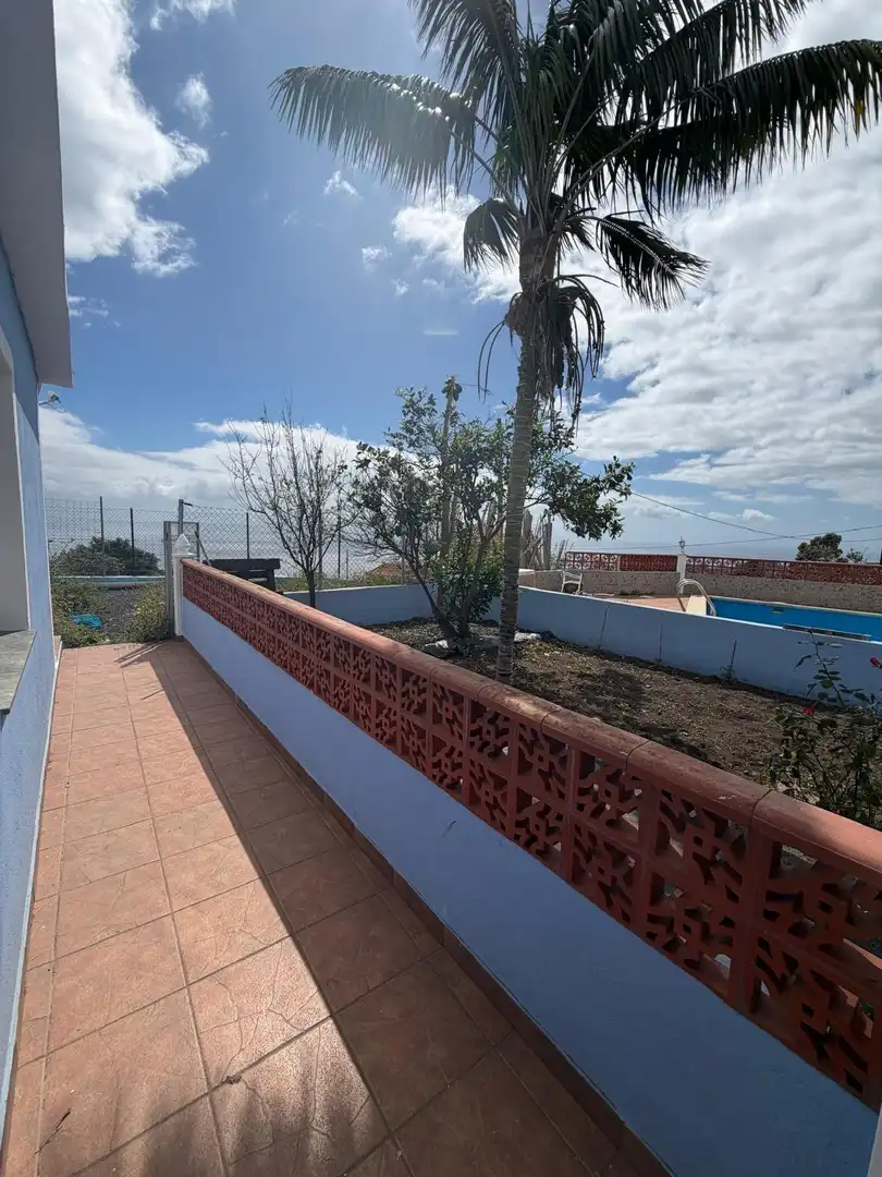 Terraza de Casa o chalet en venta en Villa de Mazo con Jardín privado, Terraza y Piscina