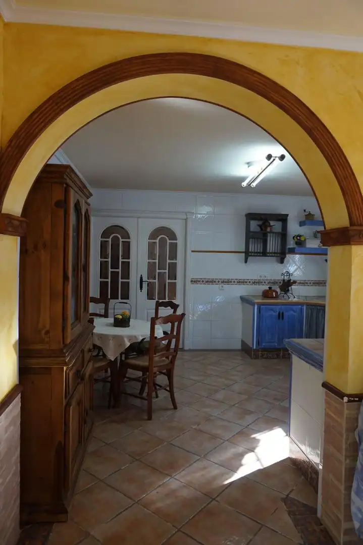 Cuina de Casa o xalet en venda en Elche / Elx amb Jardí privat, Terrassa i Traster