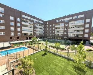 Exterior view of Flat to rent in  Madrid Capital  with Air Conditioner, Heating and Storage room