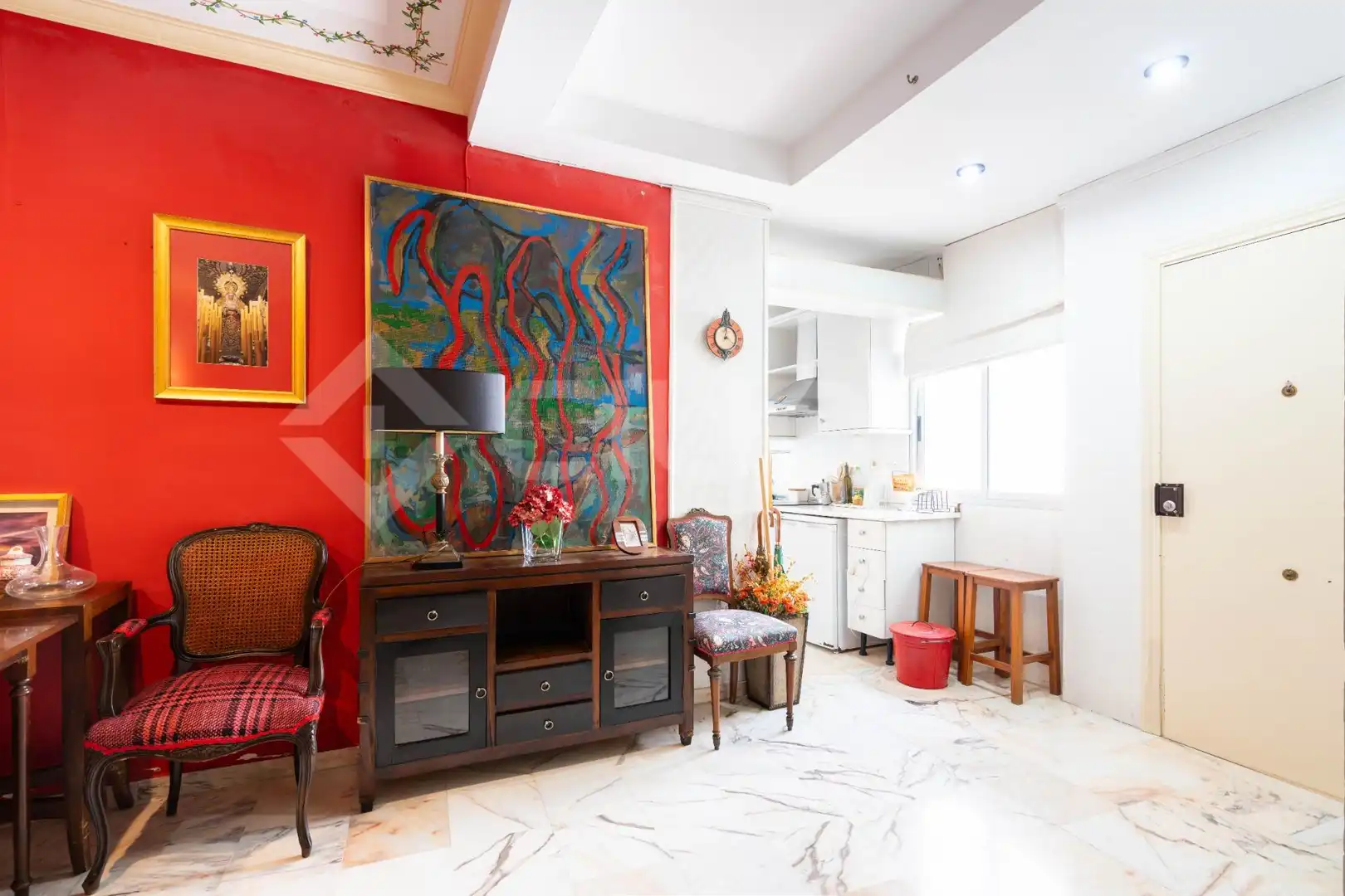 Sala de estar de Piso en venta en Sevilla