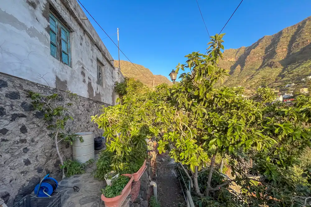 Vista exterior de Casa o chalet en venta en Valle Gran Rey