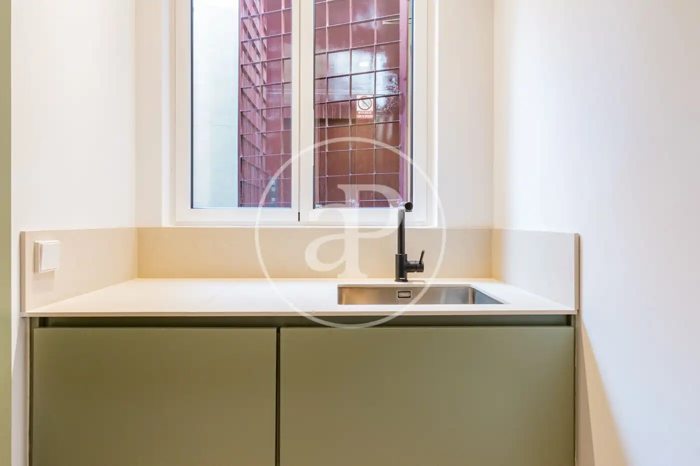 Kitchen of Flat for sale in Madrid  with Air Conditioner, Heating and Balcony