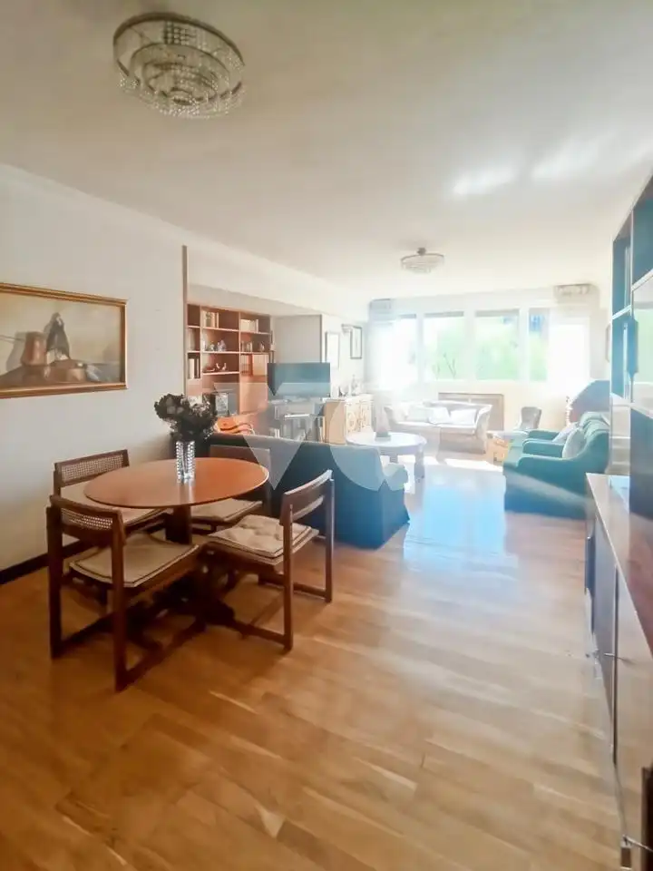 Wohnzimmer von Wohnung zum Verkauf in Madrid mit Heizung, Parkett und Terrasse