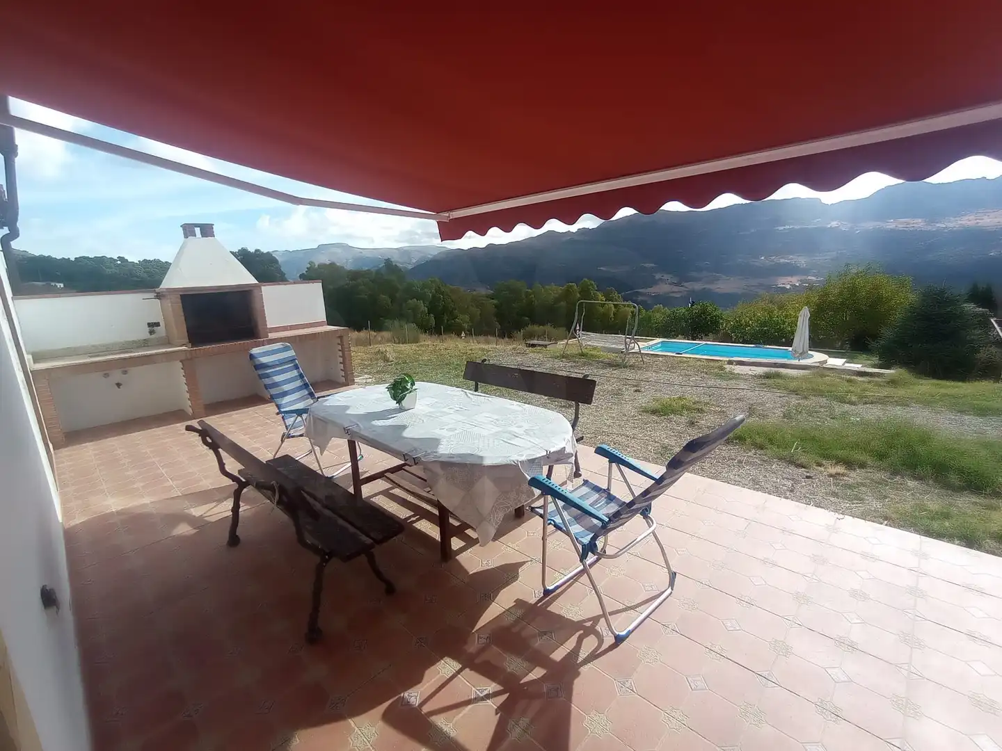 Terrassa de Casa o xalet en venda en Cortes de la Frontera amb Aire condicionat, Calefacció i Terrassa