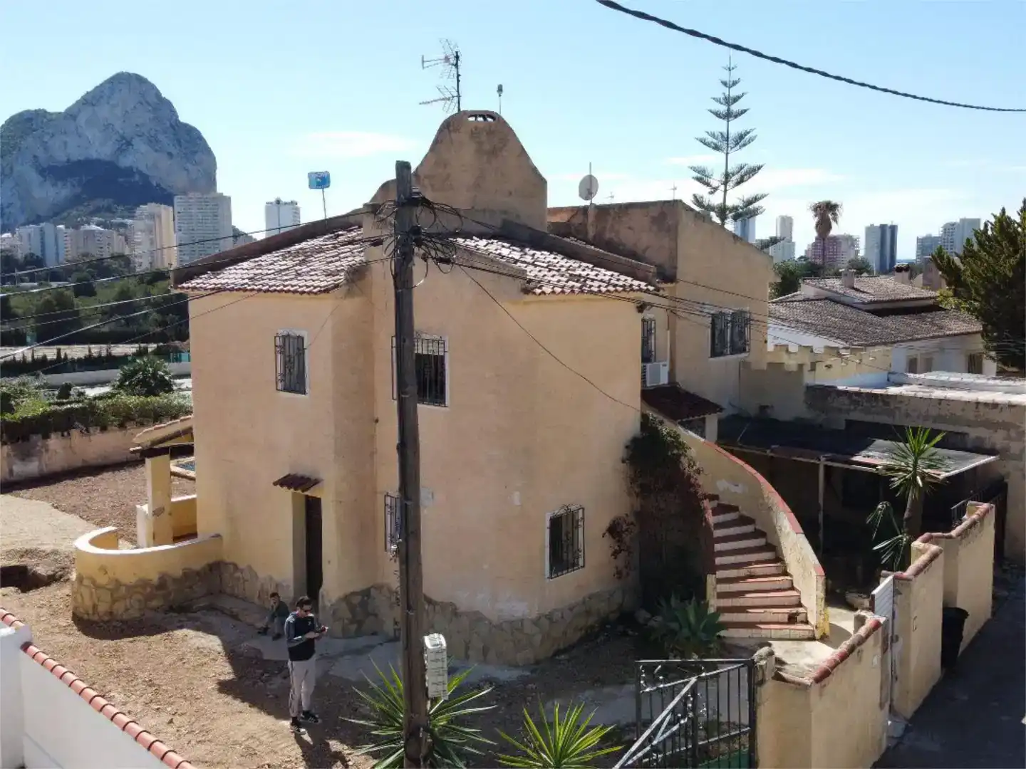 Vista exterior de Pis en venda en Calpe / Calp amb Piscina i Balcó