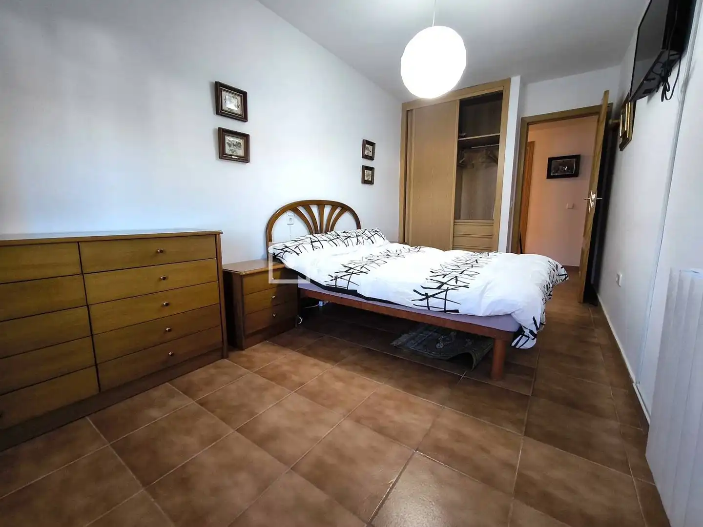 Schlafzimmer von Wohnung zur Miete in Calera y Chozas mit Heizung, Terrasse und Abstellraum