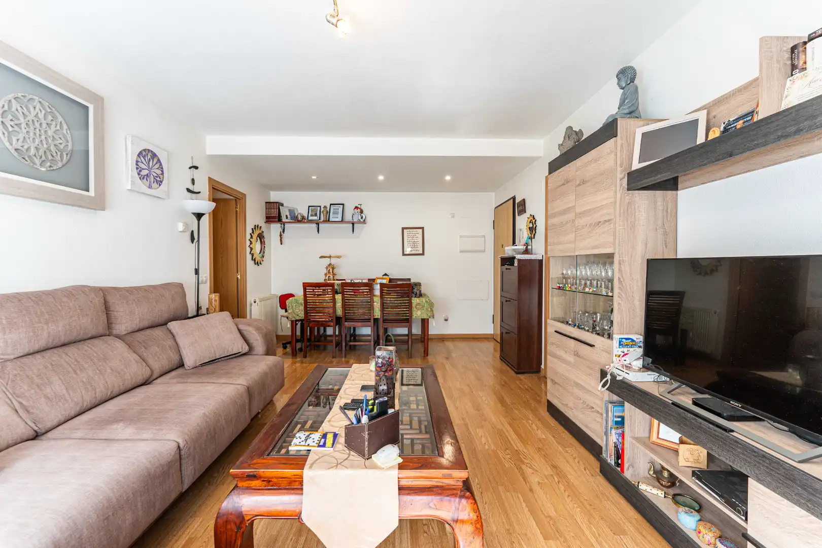 Living room of Ground floor for sale in Arroyomolinos (Madrid)  with Air Conditioner, Heating and Private garden