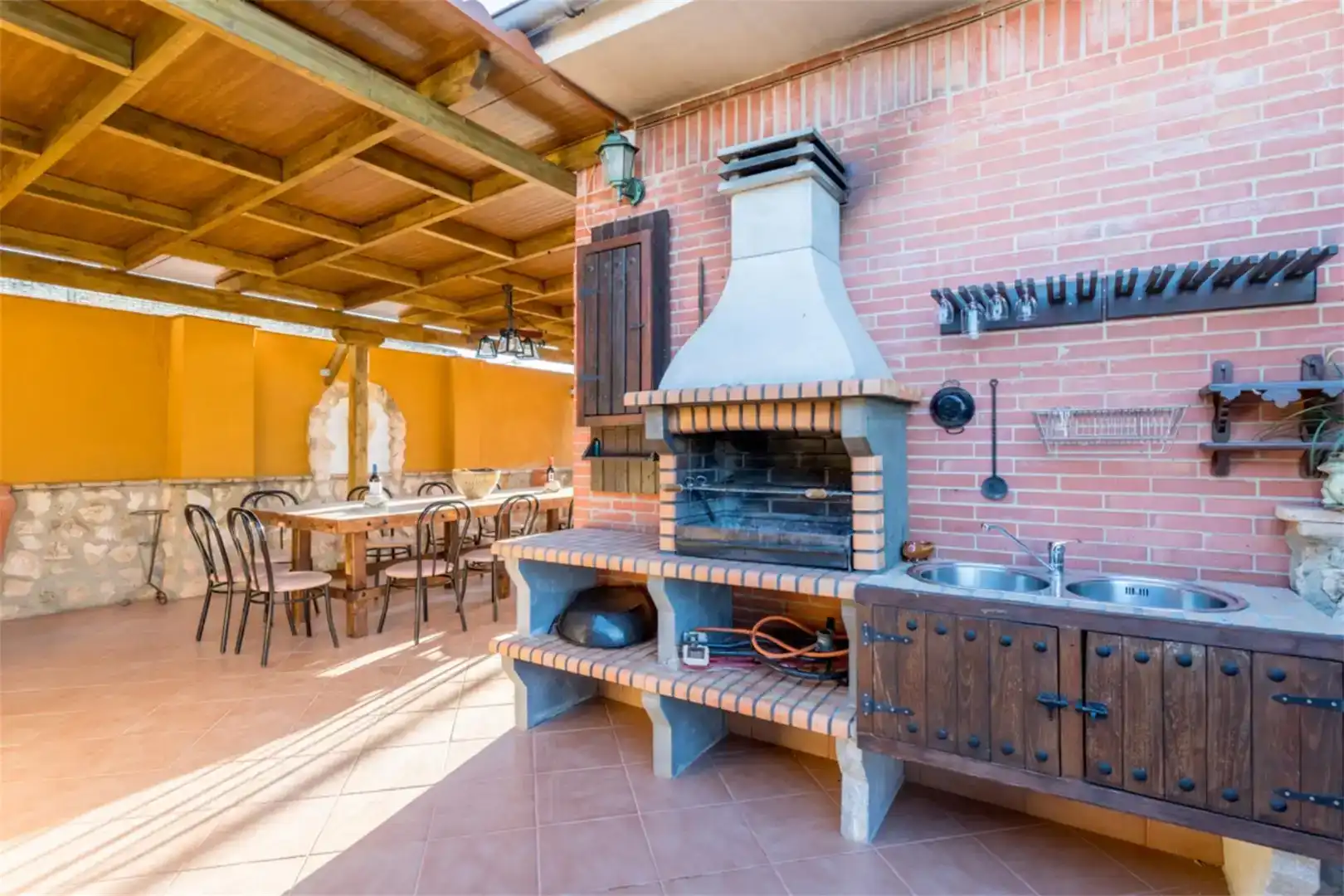 Terraza de Casa o chalet en venta en Fuentes de Andalucía con Aire acondicionado y Piscina