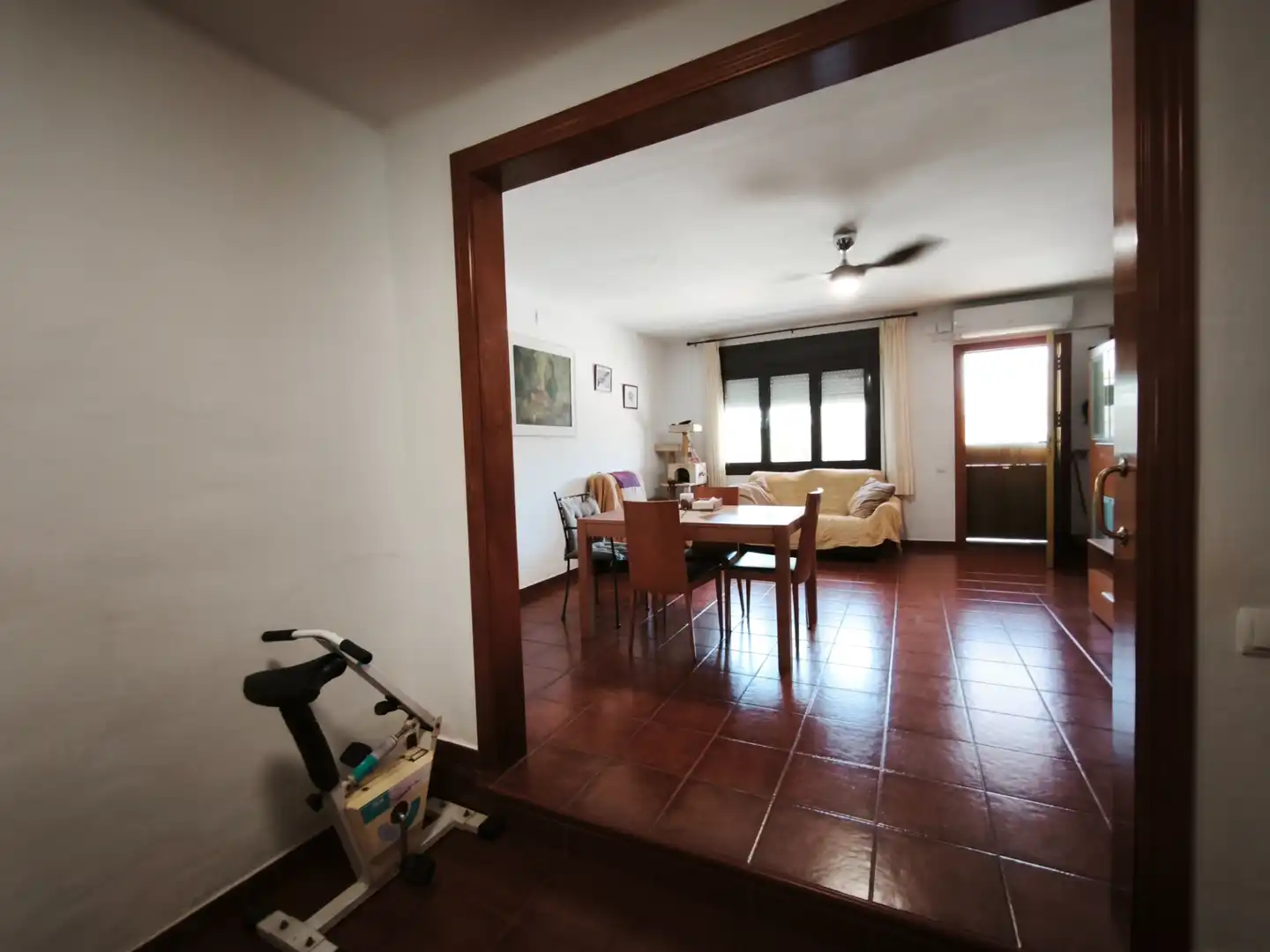 Sala d'estar de Casa o xalet en venda en Santa Oliva amb Aire condicionat, Calefacció i Jardí privat