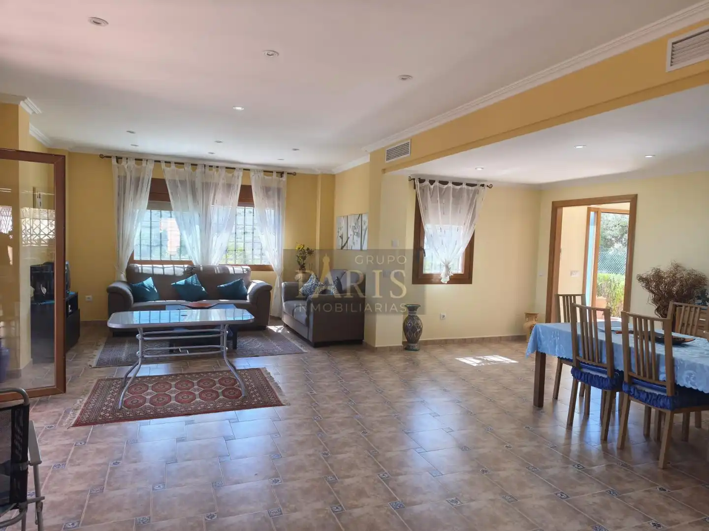 Sala d'estar de Casa o xalet en venda en Cartagena amb Moblat