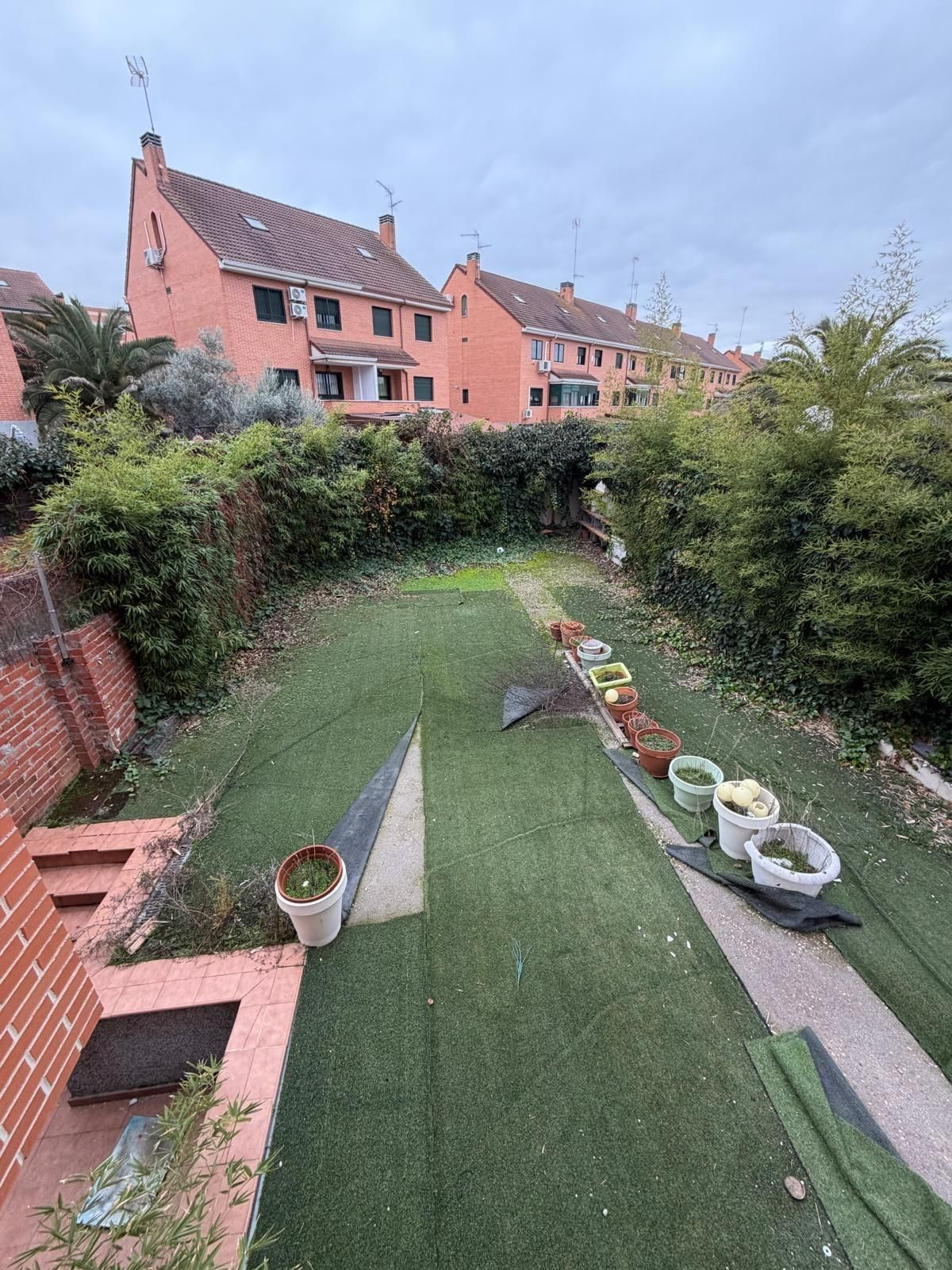 Jardín de Casa o chalet en venta en Móstoles con Parquet y Terraza