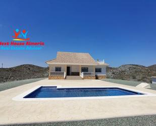 Exterior view of House or chalet for sale in Lorca  with Terrace and Swimming Pool