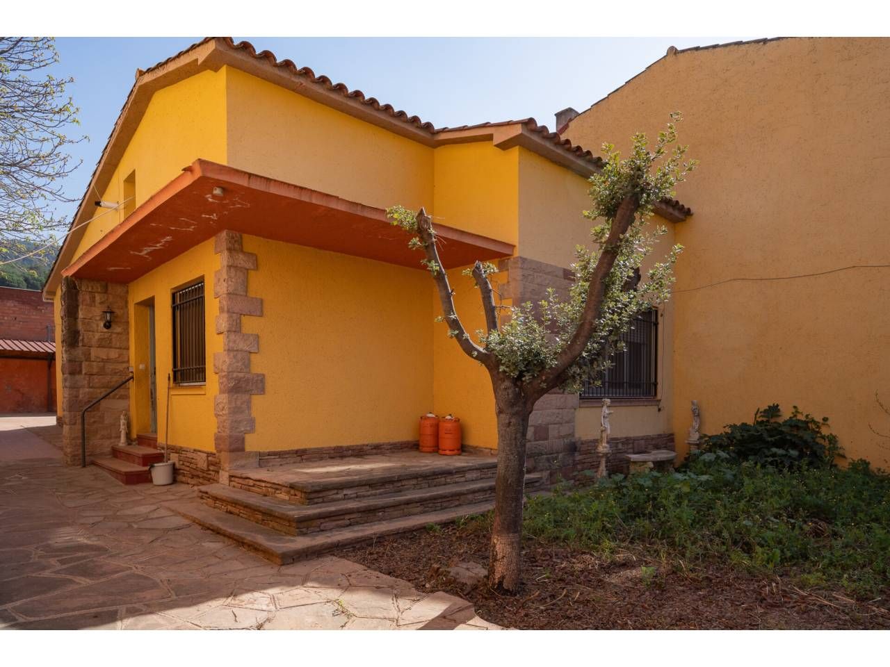 Vista exterior de Casa o chalet en venta en Aiguafreda con Calefacción