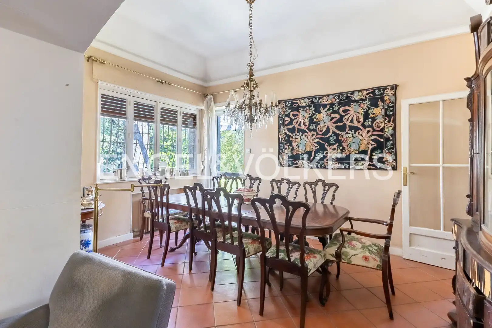 Comedor de Casa o chalet en venta en Torrelodones con Calefacción, Jardín privado y Terraza