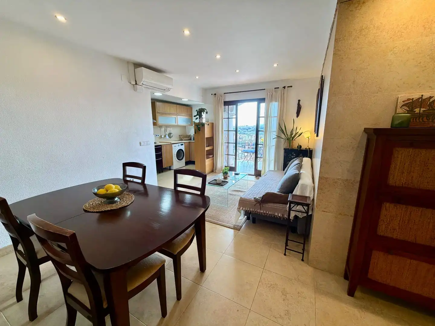Balcony of Apartments for sale in Alboraya  with Air Conditioner and Storage room