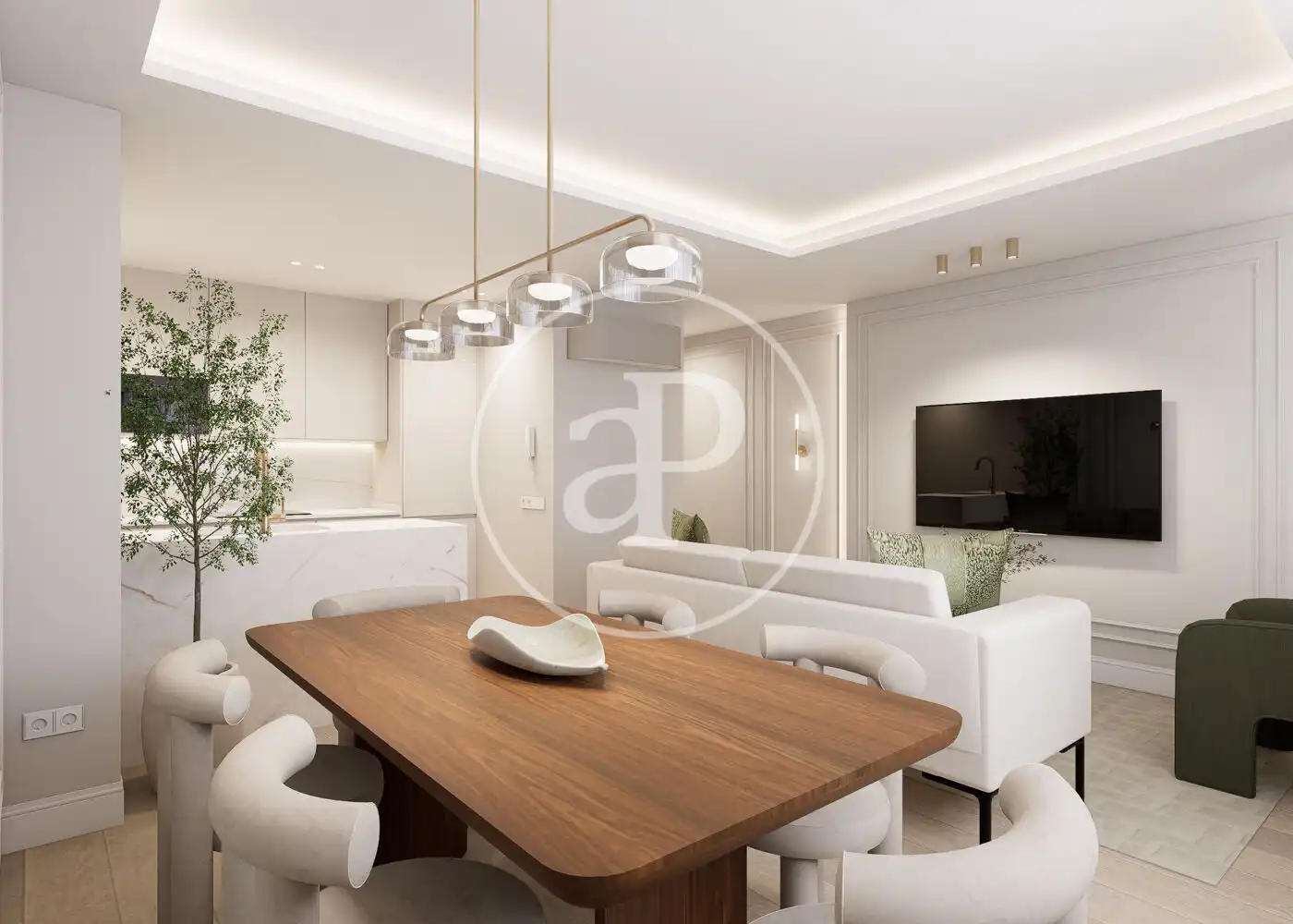 Sala de estar de Piso en venta en Madrid con Aire acondicionado, Calefacción y Trastero