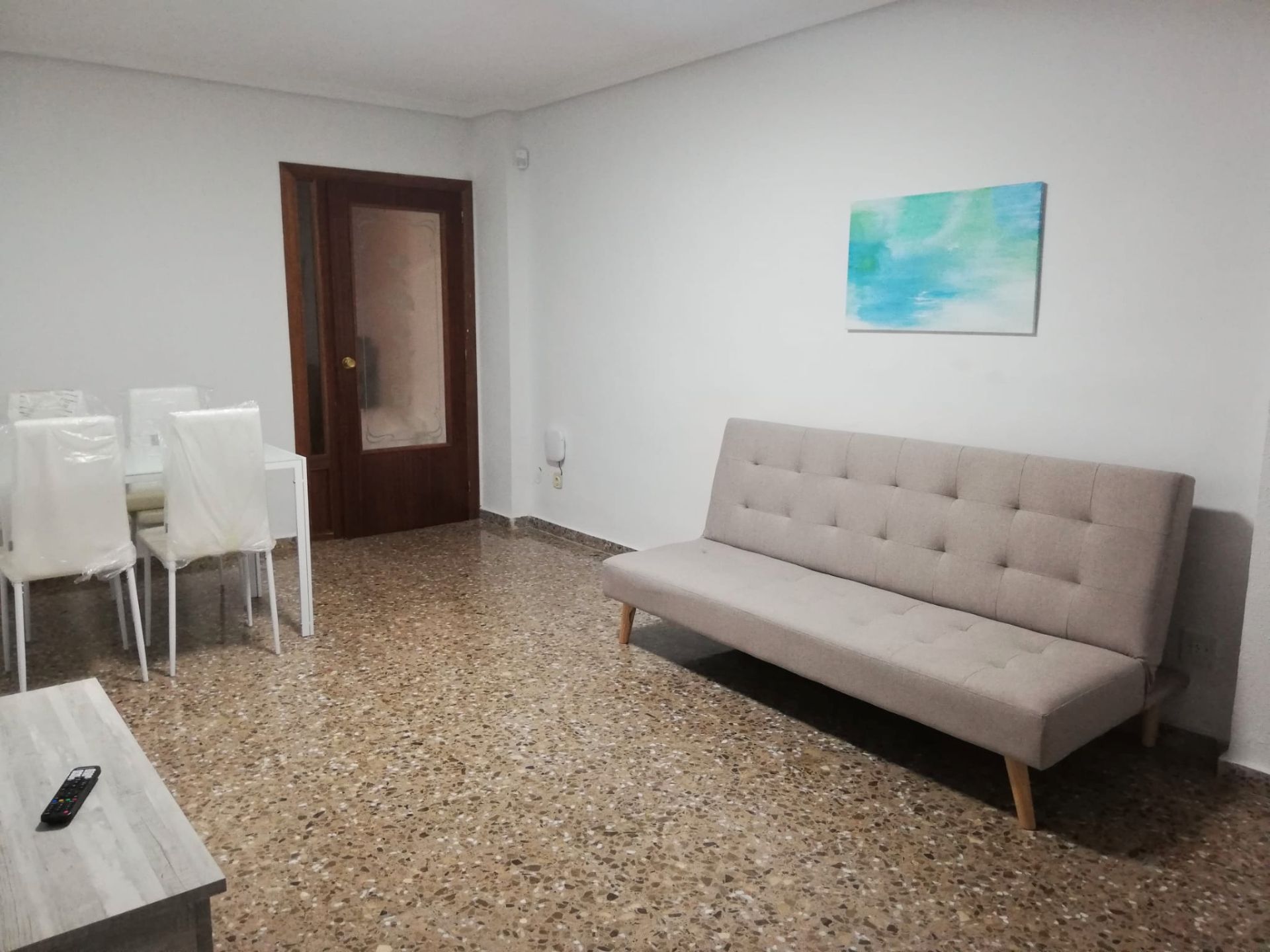 Living room of Flat to rent in Jijona / Xixona  with Terrace, Furnished and Washing machine