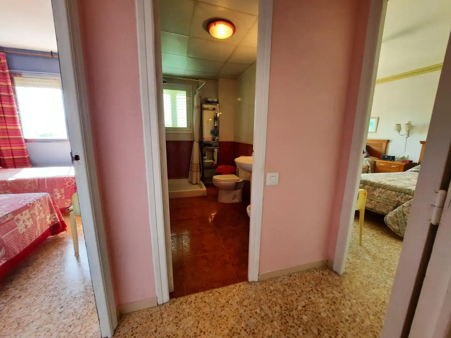 Badezimmer von Wohnung zum Verkauf in Oropesa del Mar / Orpesa mit Terrasse, Möbliert und Ofen