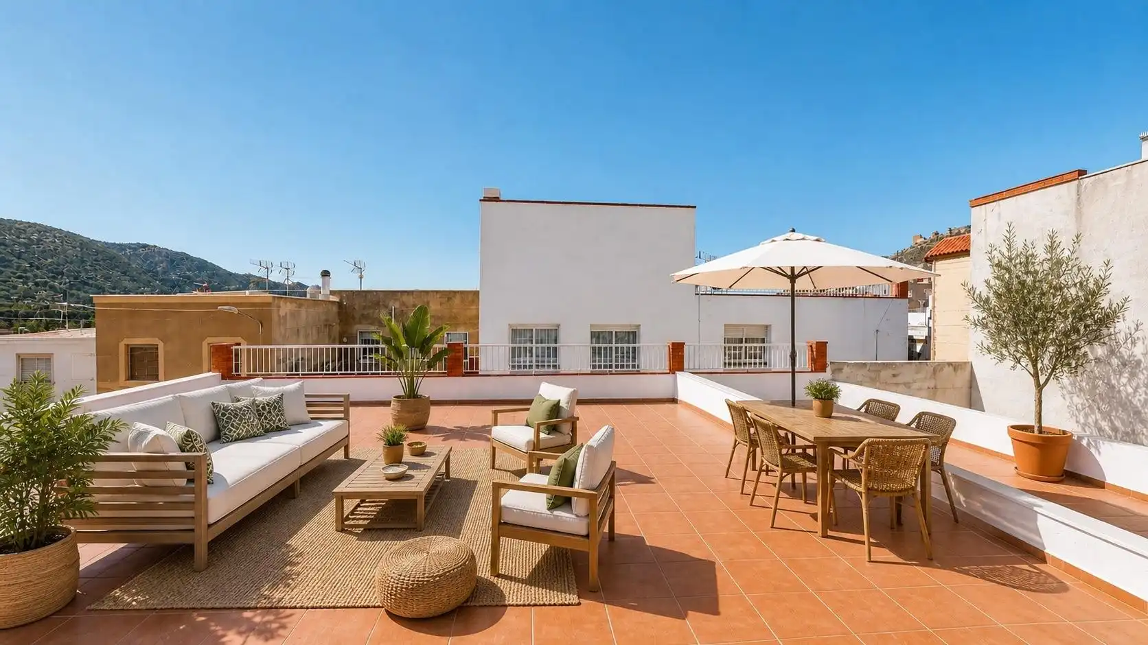 Terrassa de Casa o xalet en venda en Tabernas amb Aire condicionat, Calefacció i Terrassa