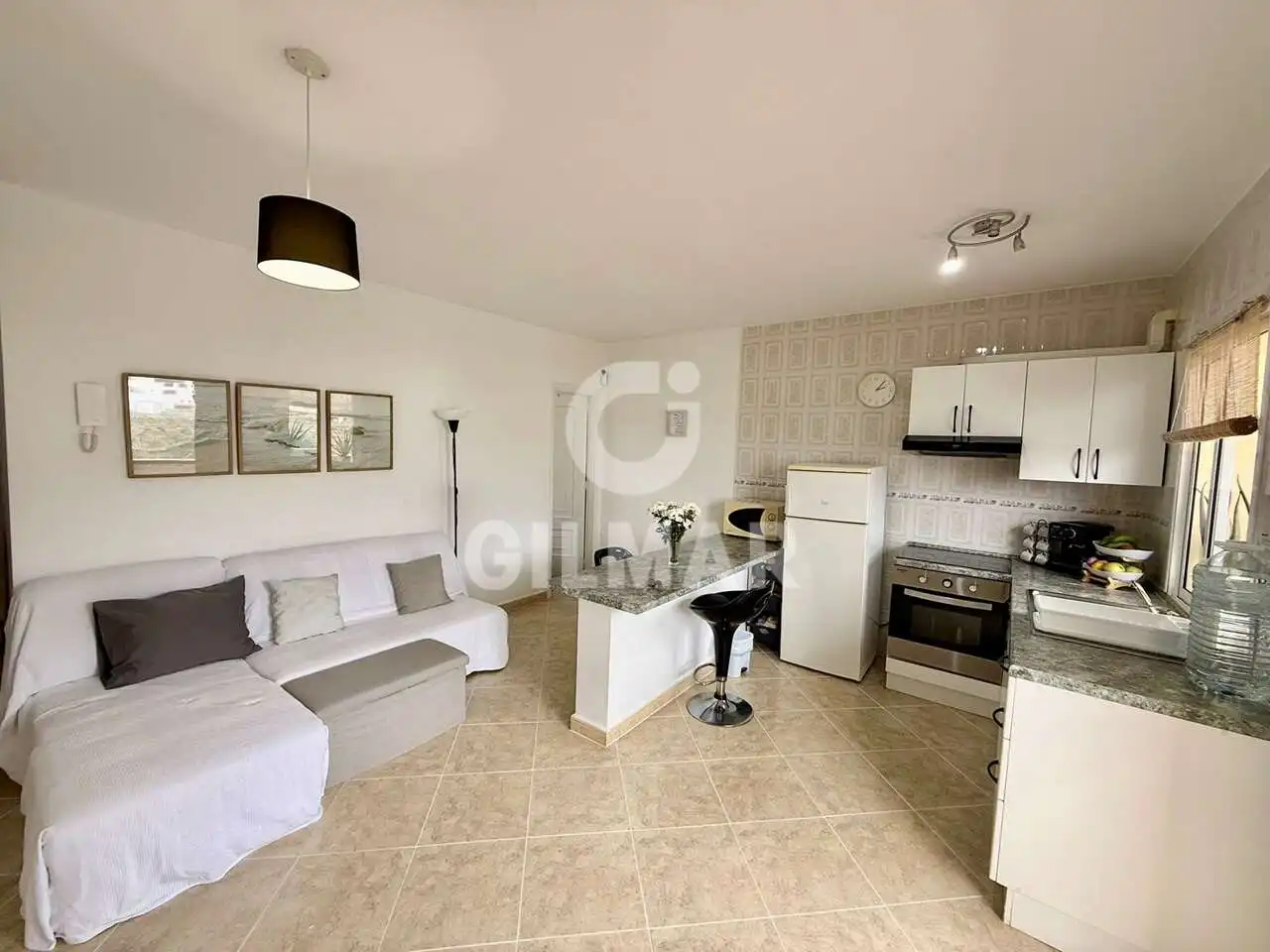 Sala de estar de Apartamento en venta en Adeje con Amueblado