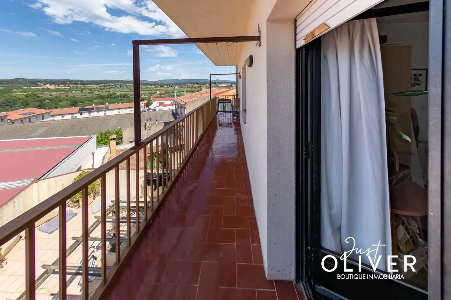 Terrasse von Wohnung zum Verkauf in L'Espluga de Francolí mit Heizung, Terrasse und Abstellraum