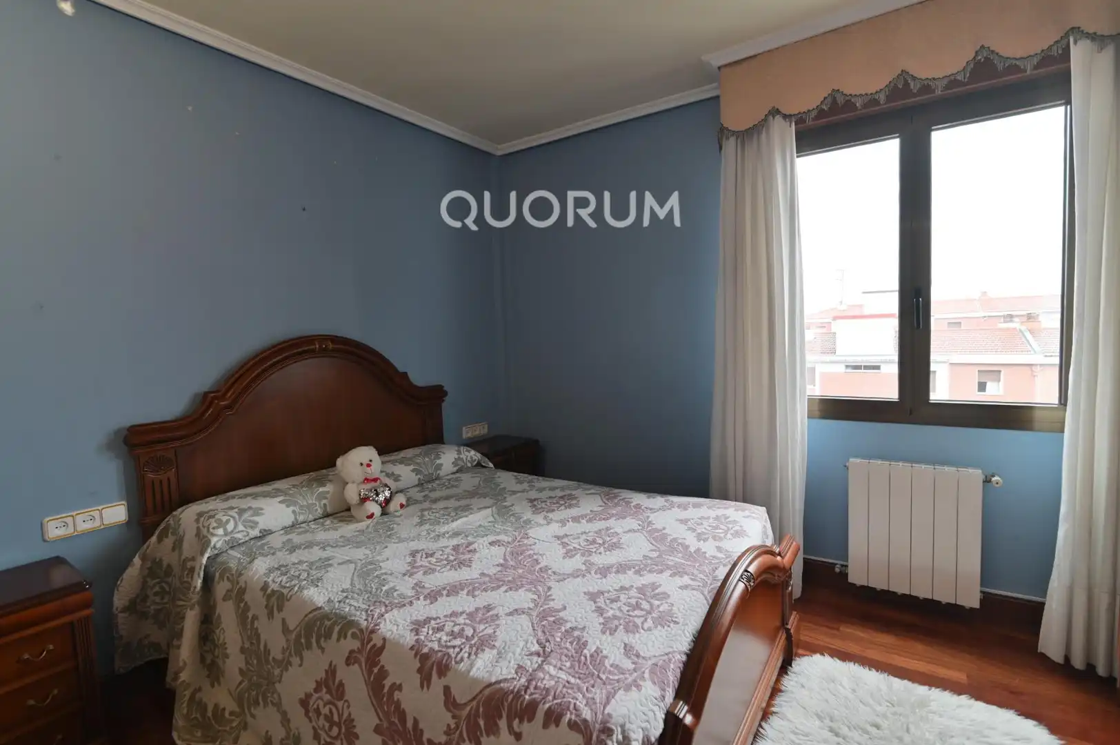 Schlafzimmer von Wohnung zum Verkauf in Bilbao  mit Heizung, Terrasse und Möbliert