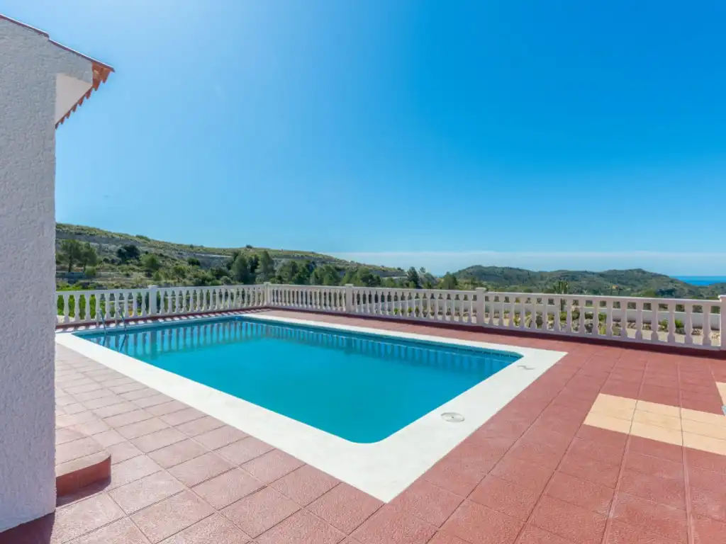 Piscina de Casa o xalet en venda en Aigües amb Terrassa, Piscina i Forn
