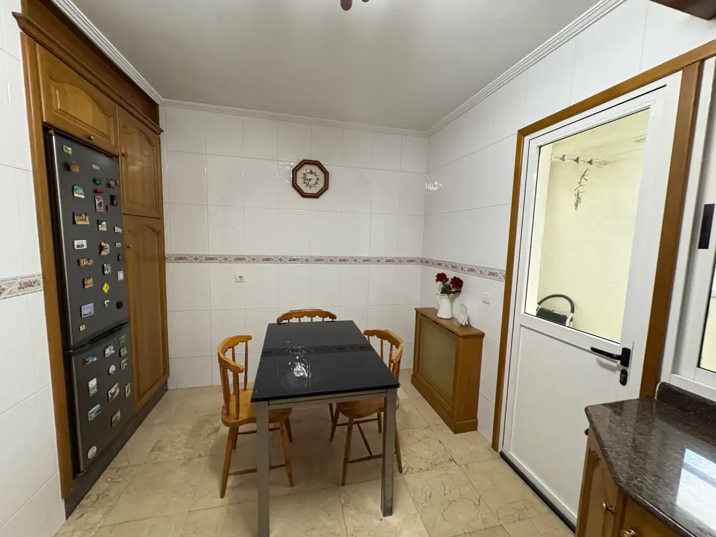 Küche von Wohnung zum Verkauf in Narón mit Heizung, Terrasse und Abstellraum