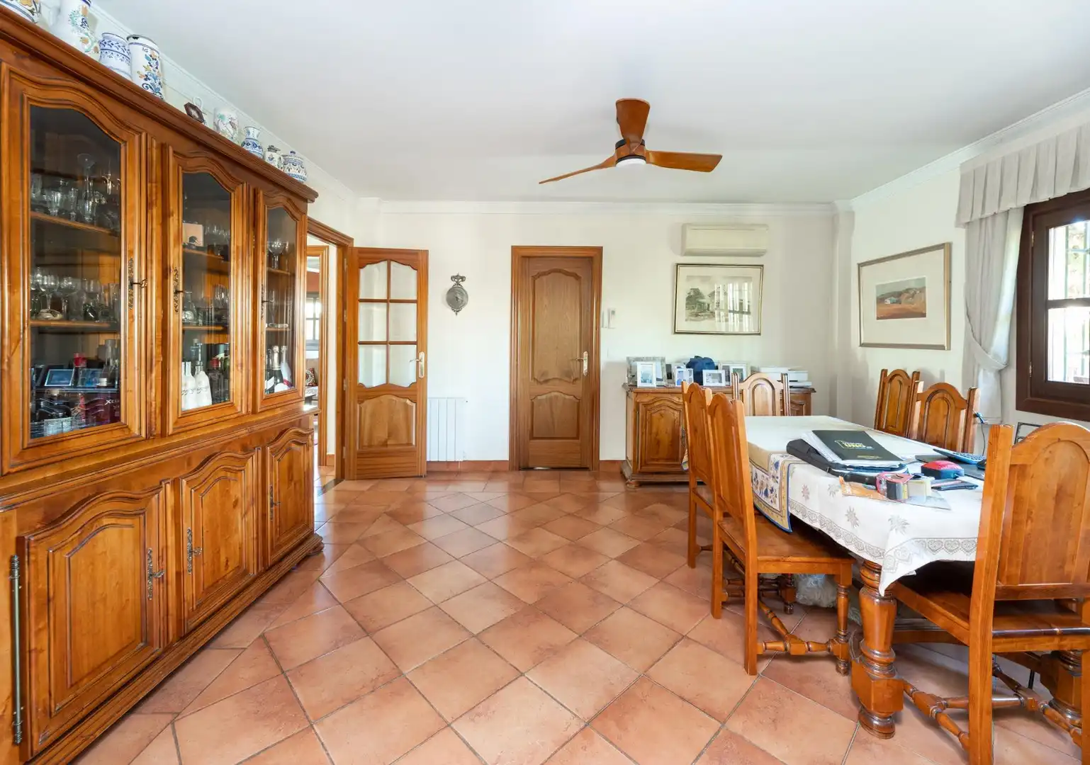 Dining room of Houses for sale in Cájar  with Air Conditioner, Heating and Private garden