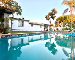 Garden of House or chalet for sale in Estepona  with Air Conditioner, Terrace and Swimming Pool