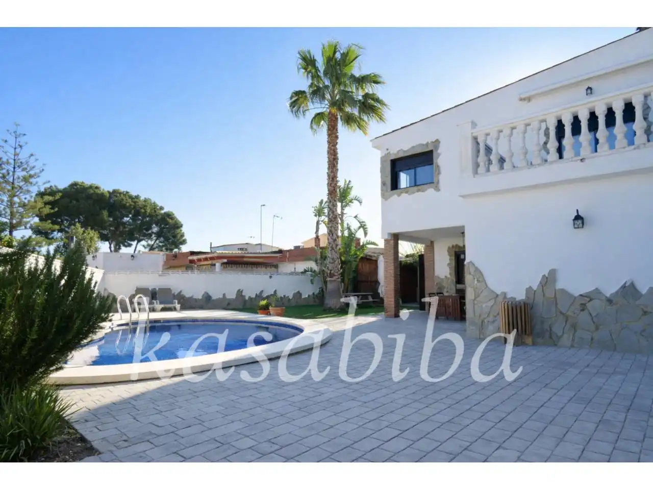 Swimming pool of Detached homes for sale in L'Eliana  with Air Conditioner, Heating and Private garden
