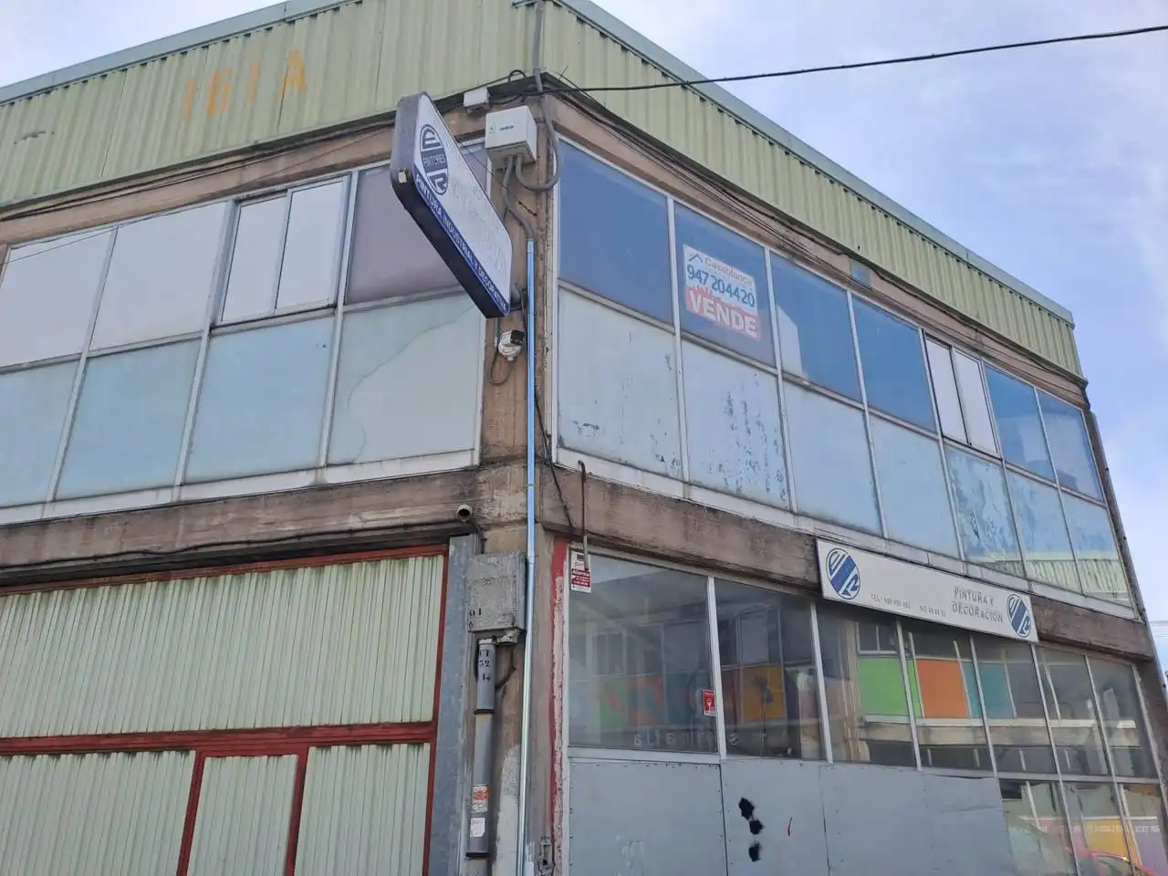 Exterior view of Industrial buildings for sale in Burgos