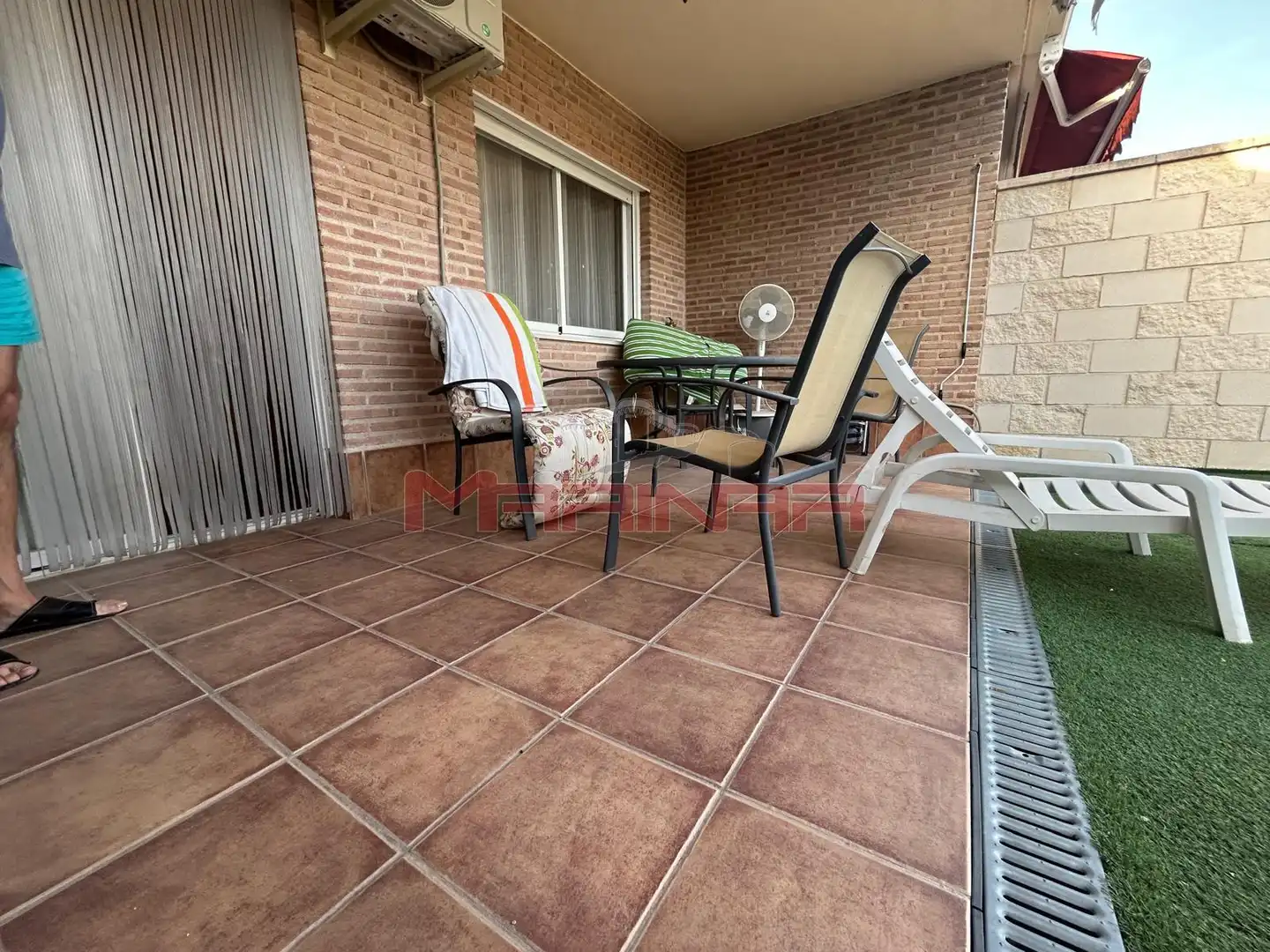 Terraza de Casa adosada en venta en Seseña con Aire acondicionado, Calefacción y Jardín privado