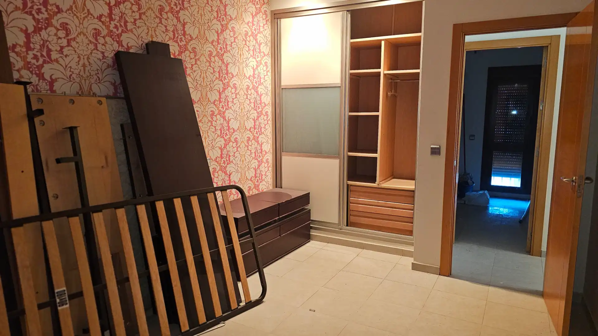 Bedroom of Flat for sale in La Algaba  with Air Conditioner, Terrace and Storage room