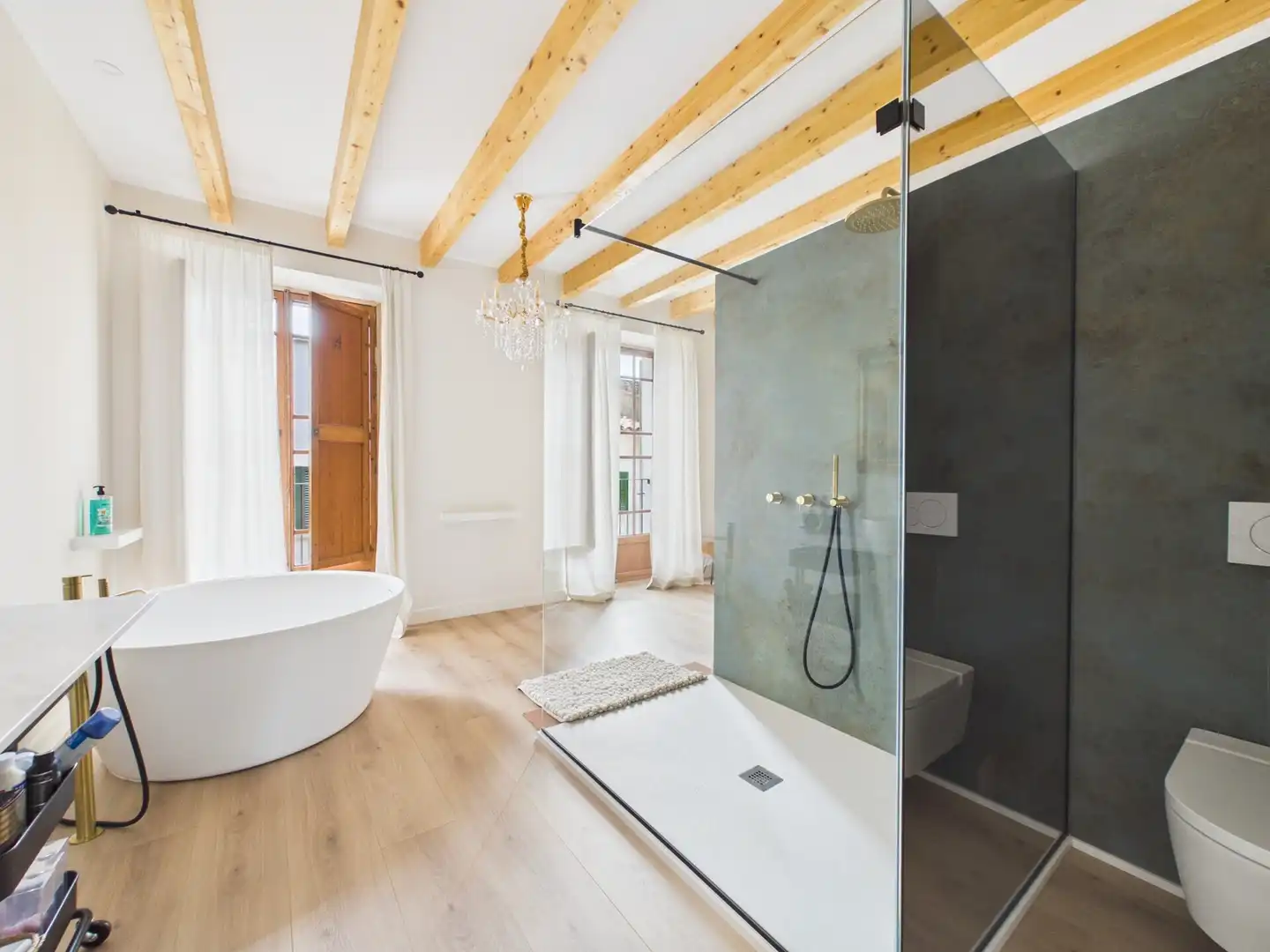 Bathroom of Houses for rent in Felanitx  with Air Conditioner, Heating and Terrace