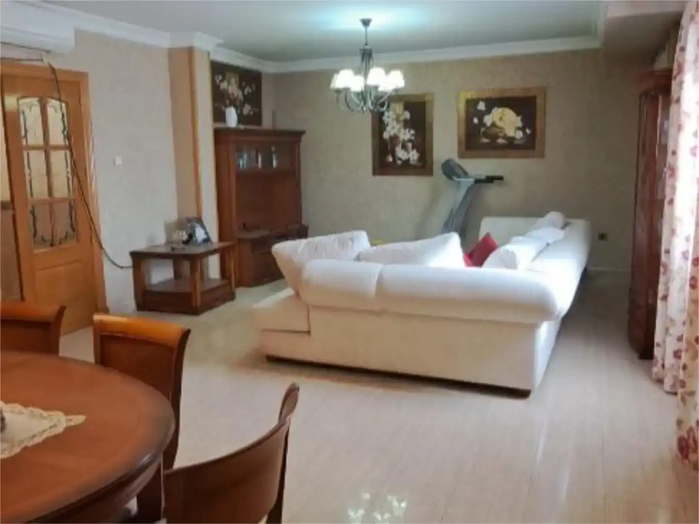 Sala d'estar de Pis en venda en Cárcheles amb Aire condicionat, Traster i Piscina