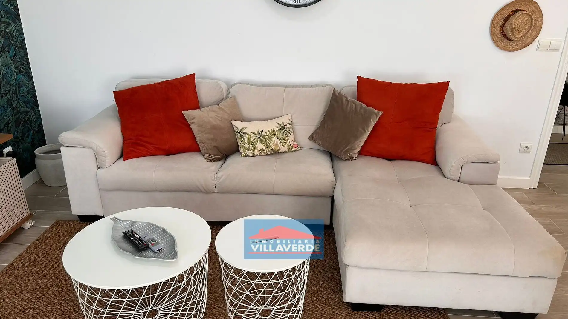 Living room of Flat for rent in Cangas   with Furnished